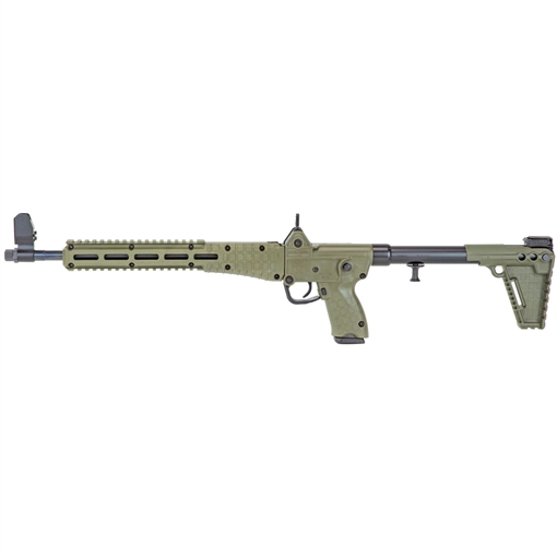 Picture of KELTEC SUB 2000 GLK 17 RIA 9MM 16" LIGHTWEIGHT BLUED GRN GRIP 17RD SUB2K9GLK17BGRNHC