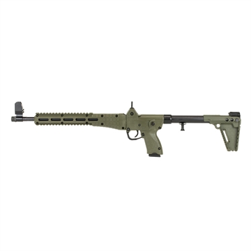 Picture of Kel-Tec SUB2000 Green for Glock 22 40Cal 16" Barrel 15 Round Semi-Automatic Rifle SUB2K40GLK22BGRNHC SUB2000G40CKOD