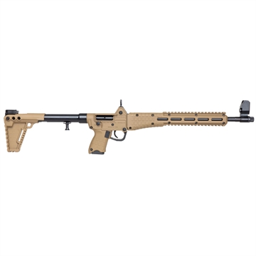 Picture of KELTEC SUB 2000 GLK 17 RIA 9MM 16" LIGHTWEIGHT BLUED TAN GRIP 17RD SUB2K9GLK17BTANHC SUB2000GCKTAN