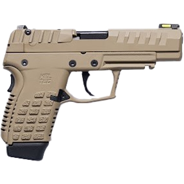 Picture of Kel-Tec P15 Pistol - Tan 9mm 4" Barrel 15rd Fiber Optic Sights P15TAN