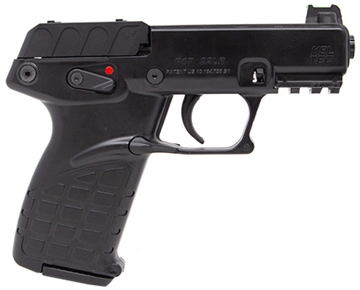 Picture of Kel-Tec P17, Single Action, Semi-automatic, Polymer Frame Pistol, Compact, 22 LR, 3.8" Barrel, Threaded 1/2x28, Matte Finish, Black, Optics Ready Slide, Fiber Optic Front Sight, 17 Rounds, 3 Magazines P17BBLKOR