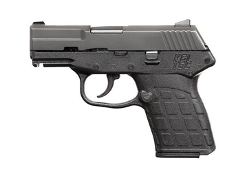 Picture of KelTec PF-9 9mm Pistol 7rd Black Polymer Frame Green Slide KEL-PF9GRNBLK