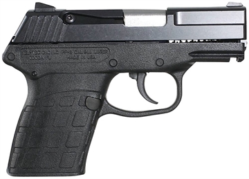 Picture of KelTec PF-9 Semi Auto Handgun 9mm 7rd Blued Slide Black Polymer Frame KEL-PF9BBLK
