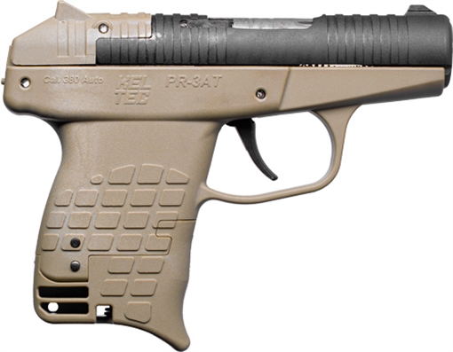 Picture of KEL-TEC TEC PR-3AT 380 ACP 2.85IN BARREL 13RD TAN ROTARY BARREL TOP-LOADING DESIGN PR3ATTAN PR3ATTAN