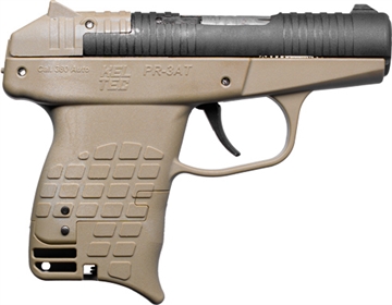 Picture of KEL-TEC TEC PR-3AT 380 ACP 2.85IN BARREL 13RD TAN ROTARY BARREL TOP-LOADING DESIGN PR3ATTAN PR3ATTAN