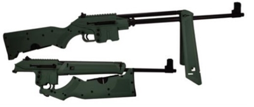 Picture of Kel-Tec SU-16C Rifle - OD Green | 5.56NATO | 16" Barrel | Under-Folding Stock SU16CGRN