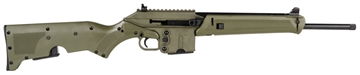 Picture of Kel-Tec SU16 *CA Compliant 5.56x45mm NATO 10+1 16" Black Steel Barrel, Green Steel Receiver, Green Synthetic w/Storage Compartment Stock SU16CAGRN