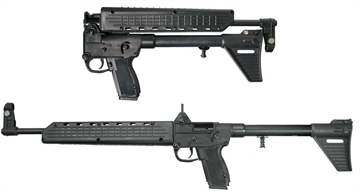 Picture of KELTEC SUB 2000 GLK 19 RIA 9MM 16" LTWT BLUED BLACK GRIP 10RD SUB2K9GLK19BBLK KEL-SUB2K9GLK19BBLK