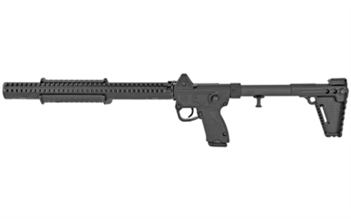 Picture of Kel-Tec Sub CQB, Semi-automatic, Suppressed Rifle, 16.25" Barrel, 9MM, Black, Polymer Grip, Integrally Suppressed, Accepts Smith & Wesson M&P Magazines SUB2K9CQBMPBBLK