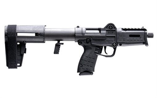 Picture of KelTec SUB-SDP "Nub Sub" Foldable Braced Pistol 9mm Luger 17rd Magazine(1) 6" Barrel SDP9BLK 640832012453