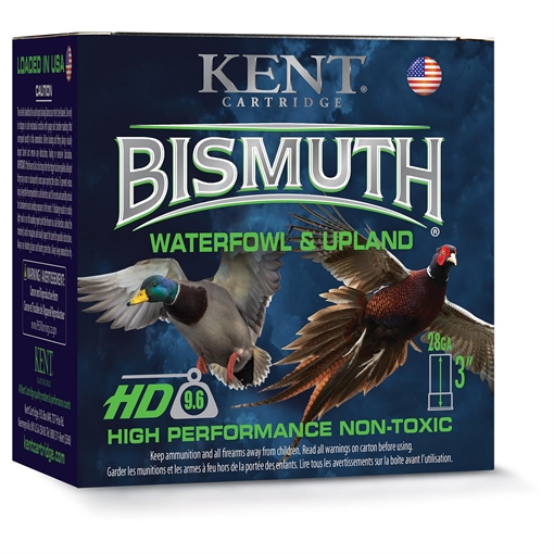 Picture of Kent Bismuth High-Performance Non-Toxic Waterfowl & Upland Shotshells 28ga 3" 1oz 1350 fps #4 25/ct B283304