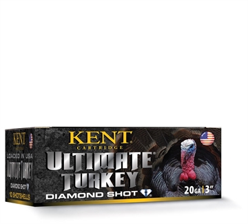 Picture of Kent Cartridge Kent Ultimate Diamond Shot Turkey Load 20 ga. 3 in. 1 1/4 oz. 5 Shot 10 rd. C203TK36-5 C203TK365