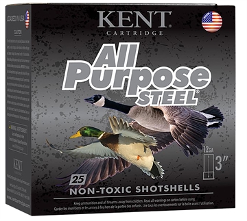 Picture of Kent Cartridge 12Gauge 3" 1 1/4oz 2Shot 25 Per Box/10 Case AP123S36-2