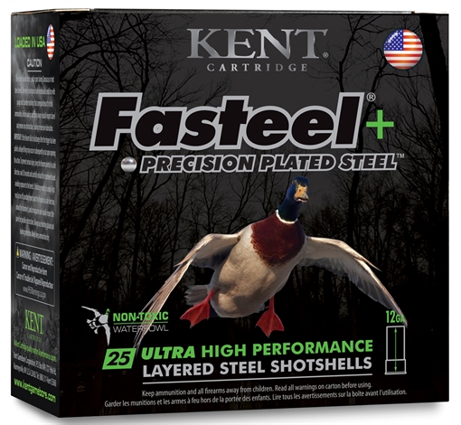 Picture of KENT CARTRIDGE FASTEEL PLUS 12GA 3.5 1.5OZ 2&4 25/10 K1235FSP422X4