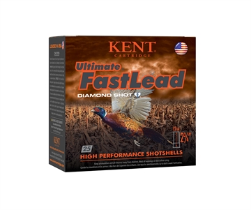 Picture of Kent Cartridge Ultimate Fast Lead 12Gauge 2.75" 1 1/2oz 4Shot 25 Per Box/10 Case K122UFL424