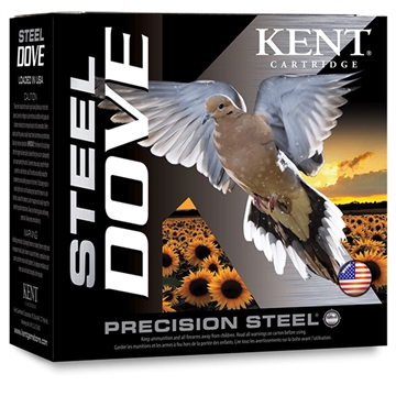 Picture of Kent Cartridge Steel Dove 20Gauge 2.75" 7/8oz 6Shot 25 Per Box/10 Case K20SD246