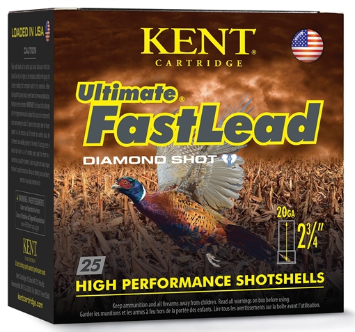 Picture of KENT CARTRIDGE ULTIMATE FASTLEAD UPLAND 20GA 1OZ #7.5 25/ K20UFLHV2875