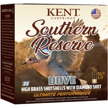 Picture of Kent Kent Southern Reserve Dove Load 12 ga. 2 3/4 in. 1 1/8 oz. 7.5 Shot 25 rd. K12SR32-7.5