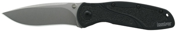 Show details for Kershaw Blur 3.40" Folding Drop Point w/Recurve Plain Stonewashed Powder Coated CPM S30V SS Blade Black Anodized Aluminum Handle Includes Pocket Clip 1670S30V Picture of Kershaw Blur 3.40" Folding Drop Point w/Recurve Plain Stonewashed Powder Coated CPM S30V SS Blade Black Anodized Aluminum Handle Includes Pocket Clip 1670S30V