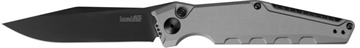 Picture of Kershaw Launch 7 3.75" Folding Clip Point Drop Point Plain Black DLC CPM 154 SS Blade Gray Anodized Aluminum Handle Includes Pocket Clip 7900GRYBLK