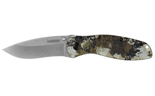 Picture of Kershaw Blur Folding Knife 3-2/5" Drop Point Blade King's Camo 1670KC