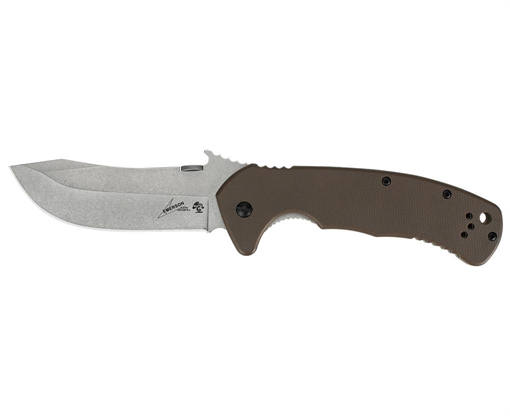 Picture of Kershaw Emerson CQC-11K D2 Hunting/Camping Knife / Wave Shaped Feature 6031D2