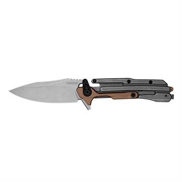 Picture of KERSHAW KNIVES FRONTRUNNER 2.9" MANUAL FL GREY/BRNZ 2039