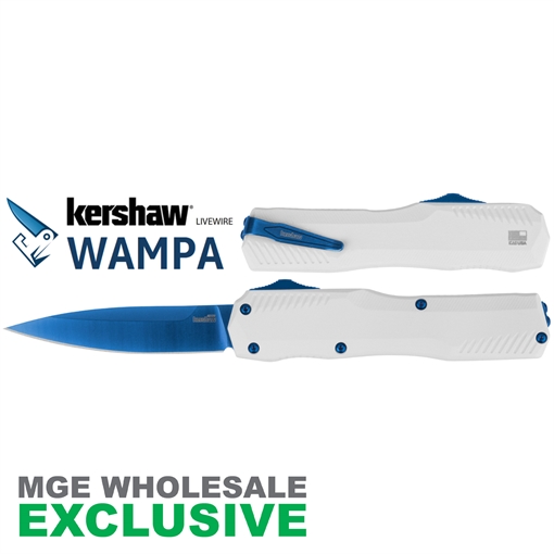 Picture of KERSHAW LIVEWIRE WAMPA WHT/BLU 9000WBLU