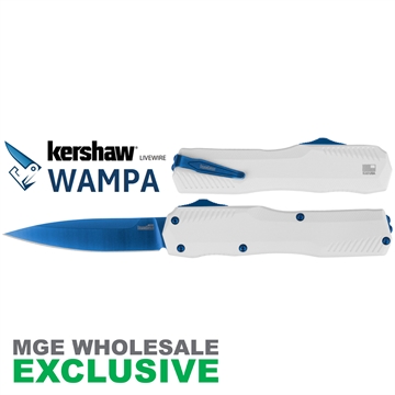 Picture of KERSHAW LIVEWIRE WAMPA WHT/BLU 9000WBLU
