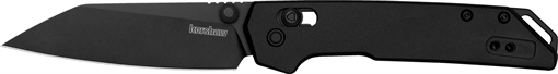 Picture of Kershaw Mini Iridium, Folding Knife, 3" Reverse Tanto Blade, D2 Blade Steel, 6.9" Overall Length, DuraLock, Oxide Finish, Black 2051RBLK