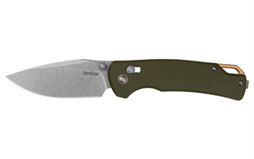 Picture of Kershaw Proximal Folding Knife 3-1/5" Drop Point Blade Olive 2058 2058-KER