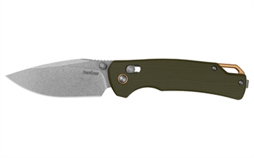 Picture of Kershaw Proximal Folding Knife 3-1/5" Drop Point Blade Olive 2058 2058-KER