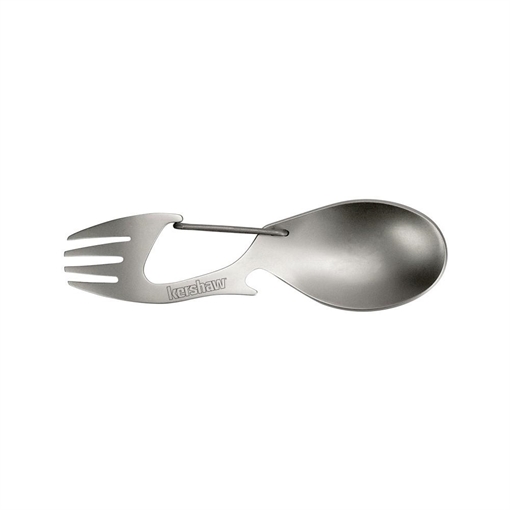 Picture of Kershaw Ration Camping Spoon & Fork Multi-tool (Clampack) - 4.6 in. Length 1140X