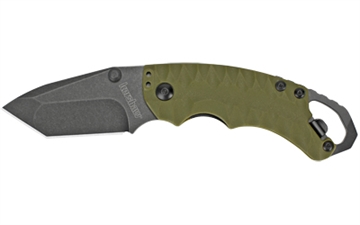 Picture of Kershaw Shuffle II, Folding Knife, 8CR13MOV/BlackWash, Plain, Tanto Point, 2.6", Glass-Filled Nylon 8750TOLBW
