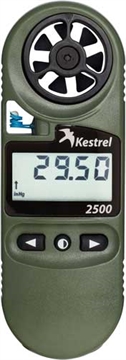 Picture of Kestrel 2500NV, Weather Meter, Digital Altimeter, Night Vision Backlight, OD Green Finish 0825NV