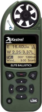 Picture of Kestrel 5700 Elite Weather Meter with Applied Ballistics & LiNK - Olive Drab 0857ALOLV