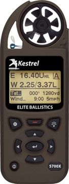 Picture of Kestrel 5700X ELITE WEATHER METER W/APPLIED BALLISTIC BERRY COMP FDE 0857XALFDEM