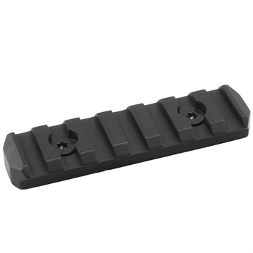 Picture of Mission First Tactical KEYMOD PICATINNY RAIL SECTION 3 ALUMINUM BLACK TMKMR3