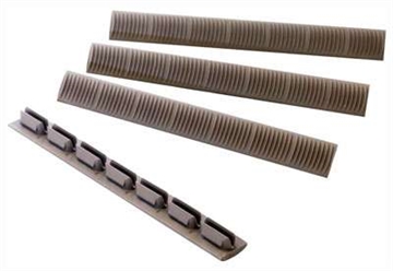 Picture of Ergo Grips WEDGELOCK RAIL COVER KEYMOD RUBBER DARK EARTH 4330-4PK-DE