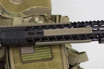 Picture of Ergo Grip 4 Pack of Black 7-Slot KeyMod WedgeLok Rail Covers 4330-4PK-BK