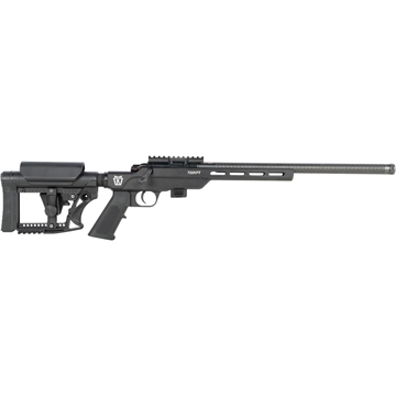 Picture of Keystone Keystone Carbon Precision Trainer Model 722 Rifle 22 lr 16.5in Alum BLK/Carbon Threaded Barrelw/Case KSA20490