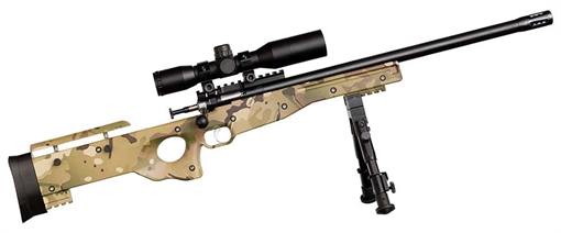 Picture of Keystone Sporting Arms Keystone Crickett Precision Rifle Package 22 LR 16.1 in. Blued/Multi Cam KSA2147
