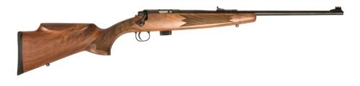 Picture of Crickett Model 722 Classic Youth 22 LR 7+1 20" Blued Button-Rifled Target Barrel & Steel Receiver, Fixed Front/Adjustable Rear Sights, Walnut Stock w/13.50" LOP, Rebounding Firing Pin Safety KSA20020