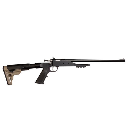 Picture of Crickett Precision 22 LR 1 rd 16.13" Blued Steel Barrel, Blued Steel w/Picatinny Rail Receiver, Black Adjustable Stock KSA2180