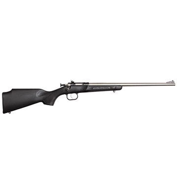 Picture of Crickett Youth 22 LR 1rd 16.12" Stainless Steel Barrel, Fixed Front/Adjustable Rear Peep Sights, Black Synthetic Stock w/11.5" LOP, Rebounding Firing Pin Safety KSA2245
