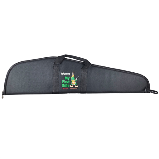 Picture of Crickett Soft Rifle Case Black w/ White Logo Padded Zipper Closure 33" x 8" KSA035