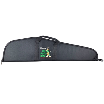 Show details for Crickett Soft Rifle Case Black w/ White Logo Padded Zipper Closure 33" x 8" KSA035 Picture of Crickett Soft Rifle Case Black w/ White Logo Padded Zipper Closure 33" x 8" KSA035