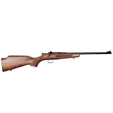 Picture of Crickett Deluxe The Original Youth Deluxe Single Shot 16.10" Blued Tapered Barrel, Blued Steel Receiver, Fixed American Walnut Stock, EZ Loader 00002