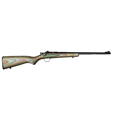 Picture of Keystone Sporting Arms Crickett, Generation 2, Bolt Action Rifle, Single Shot, Compact, 22 LR, 16.125" Barrel, Matte Blued Finish, Camo Laminate Stock, Adjustable Stock, Right Hand KSA2252