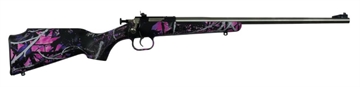 Picture of Crickett Youth 22 LR 1rd 16.12" Stainless Steel Barrel, Fixed Front/Adjustable Rear Peep Sights, Hydro Dipped Muddy Girl Synthetic Stock w/11.5" LOP, Rebounding Firing Pin Safety KSA2167
